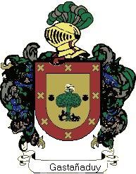 Escudo del apellido Gastañaduy