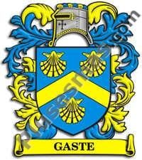 Escudo del apellido Gaste