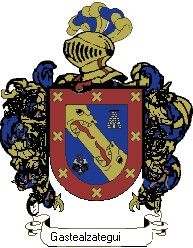 Escudo del apellido Gastealzategui