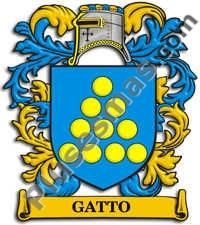Escudo del apellido Gatto