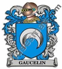 Escudo del apellido Gaucelin