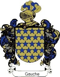 Escudo del apellido Gauche