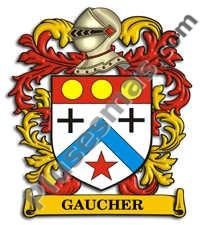 Escudo del apellido Gaucher
