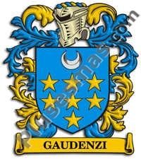 Escudo del apellido Gaudenzi