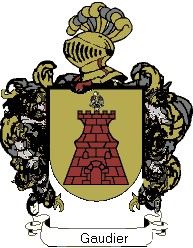 Escudo del apellido Gaudier