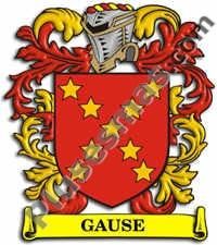 Escudo del apellido Gause