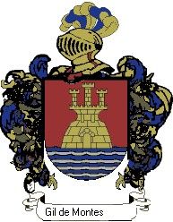Escudo del apellido Gil de montes