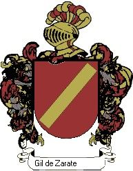 Escudo del apellido Gil de zarate