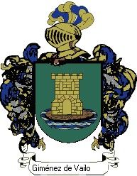Escudo del apellido Giménez de vailo