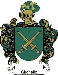 Escudo del apellido Gironella