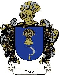 Escudo del apellido Gofrau
