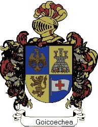 Escudo del apellido Goicoechea