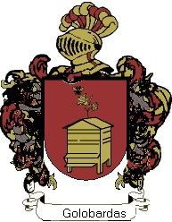 Escudo del apellido Golobardas