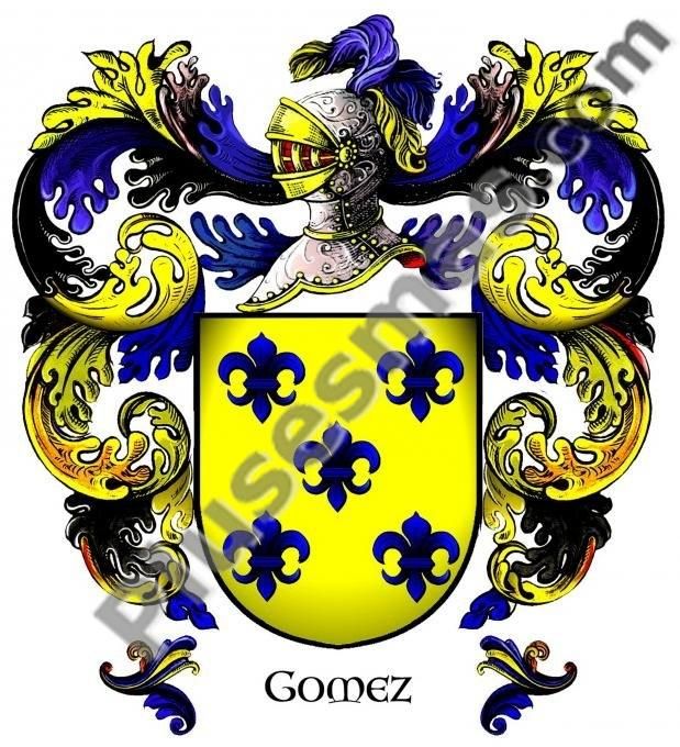 Escudo del apellido Gómez