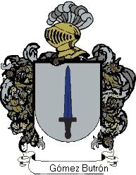 Escudo del apellido Gómez butrón