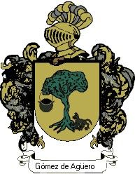 Escudo del apellido Gómez de agüero