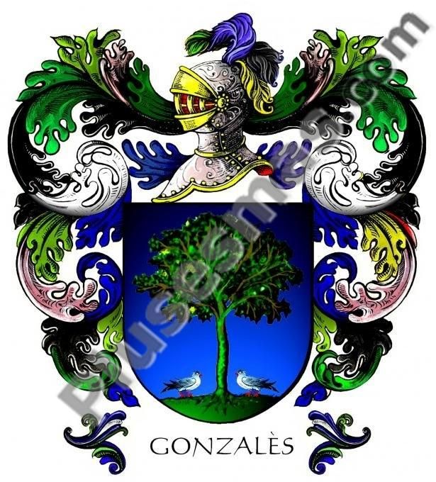 Escudo del apellido Gonzales