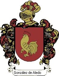 Escudo del apellido González de aledo