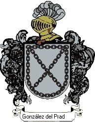 Escudo del apellido González del prado