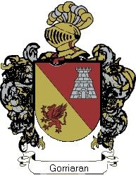 Escudo del apellido Gorriaran