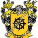 Escudo del apellido Haack