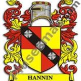 Escudo del apellido Hannin