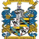 Escudo del apellido Hansard-norfolke