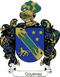 Escudo del apellido Goyenas