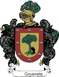 Escudo del apellido Goyeneta