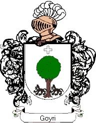 Escudo del apellido Goyri