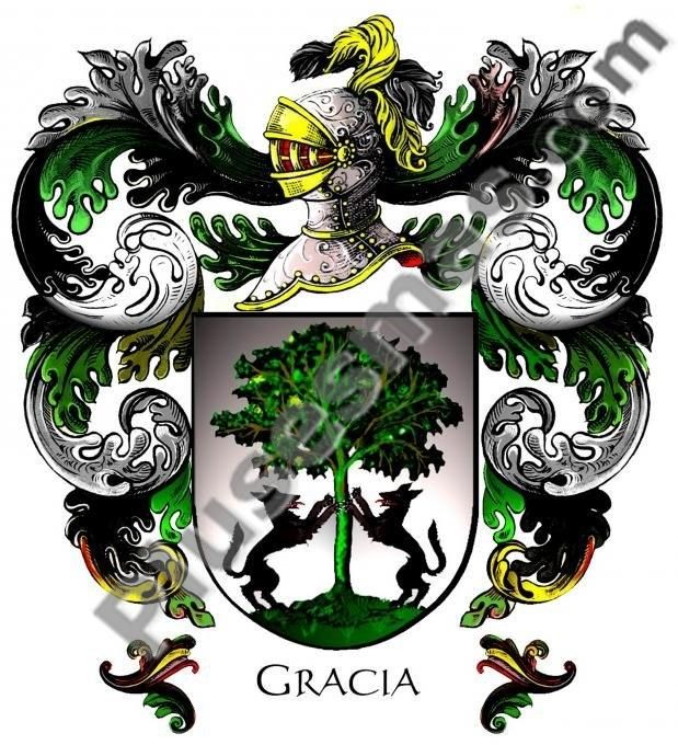 Escudo del apellido Gracia