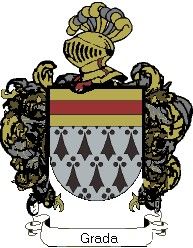 Escudo del apellido Grada