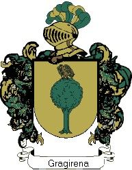 Escudo del apellido Gragirena