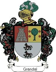 Escudo del apellido Grandal