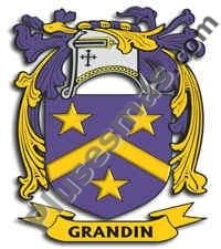 Escudo del apellido Grandin