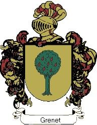 Escudo del apellido Grenet