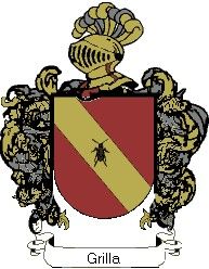 Escudo del apellido Grilla