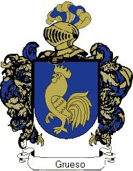 Escudo del apellido Grueso