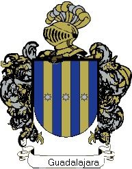 Escudo del apellido Guadalajara