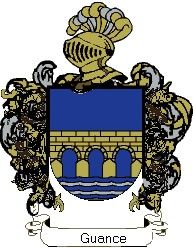 Escudo del apellido Guance