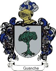 Escudo del apellido Guanche