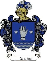 Escudo del apellido Guantes