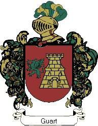 Escudo del apellido Guart