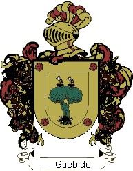 Escudo del apellido Guebide