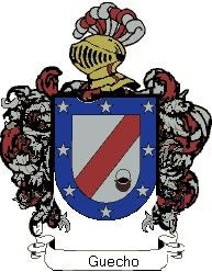 Escudo del apellido Guecho