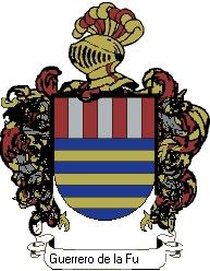 Escudo del apellido Guerrero de la fuente