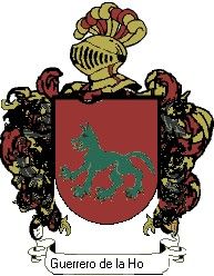 Escudo del apellido Guerrero de la hoz