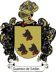 Escudo del apellido Guerrero de sedano