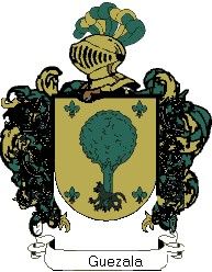 Escudo del apellido Guezala