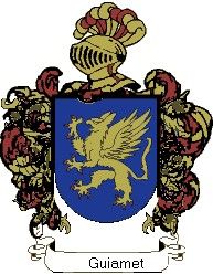 Escudo del apellido Guiamet